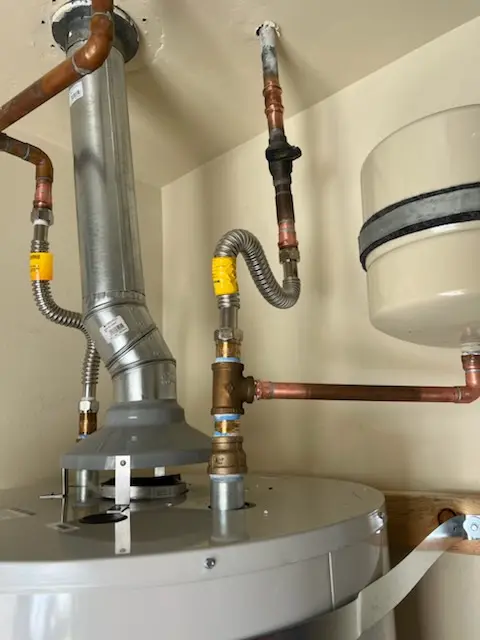 Water heater installation and plumbing repair in New Post